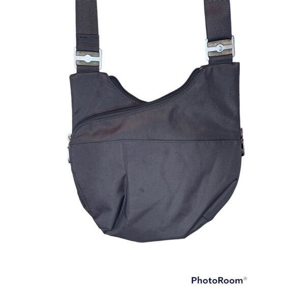 NWOT BG by Baggallini Charlotte Women's Gray Adjustable Cross-Over Crossbody Bag - Picture 3 of 6